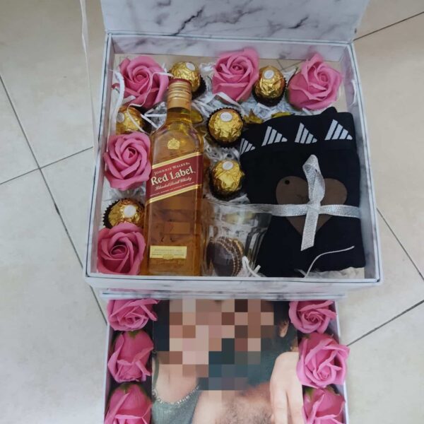 מארז מתנה לגבר- PickPic פיקפיק הדפסה על מוצרים